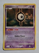 Pokemon - Unown I - Mysterious Treasures 37/123 - Rare - LP on eBay