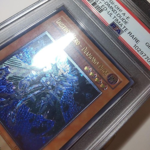 PSA 10 2007 D Hero Diamond Dude EOJ-AE003 1st ED Ultimate Rare YuGiOh English - Picture 7 of 15