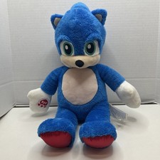 Build A Bear Sonic The Hedgehog Movie 17" Stuffed Plush Sega 2019