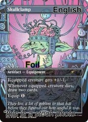Skullclamp (2416) Foil Secret Lair Drop Series Goblin Storm MTG
