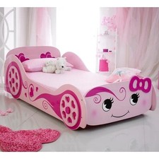 The Artisan Bed Company Love Car Bed - Pink