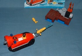 CITY, FIRE STARTER SET NO. 60106 - LEGO - 2016- USED CONDITION