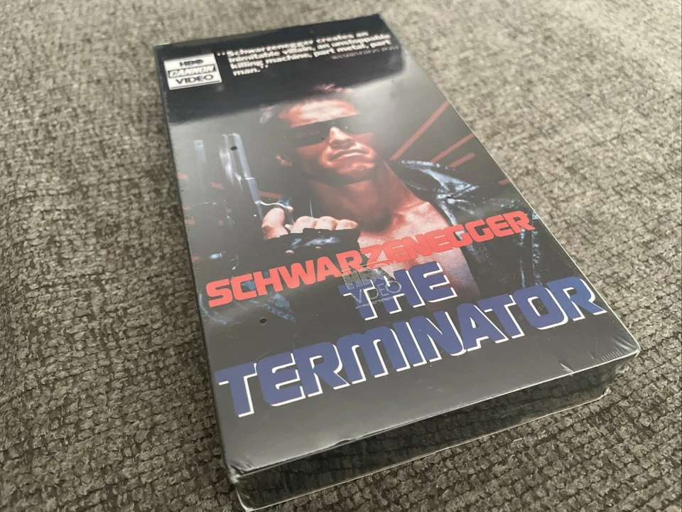 The Terminator VHS Tape Sealed Foto 4 de 4