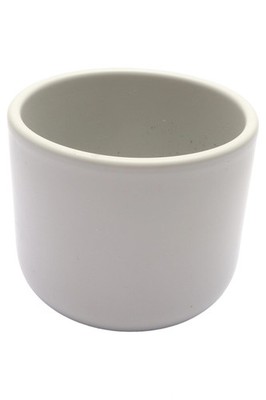 IKEA Dekodose Keramik Beige Zylindrisch Modern 10cm Hoch 11cm Breit