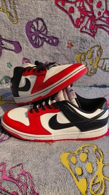 Nike Dunk Low EMB NBA 75th Anniversary Chicago Bulls Red/Blk/Wht SZ 11.5