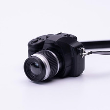 1Pc Black 1:4 Scale Mini Camera Prop Ornament Vintage Camera Model,Vintage Camer