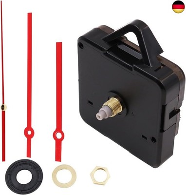 Namvo Silent Quartz Clock Mechanism Kit, Long Shaft Wall Motor Movement Repair