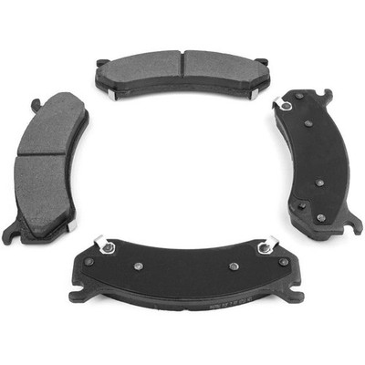 MAGMA Ceramic Rear Brake Pads For 2001-2010 Chevrolet Silverado 2500 HD 6.0L V8