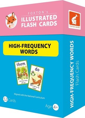 Illustrated High-Frequency Words Flash Cards for Reception, Year 1 and Year 2 -