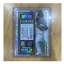 Panini 2020 Contenders Tim Anderson #84 Diamond Ticket /15 Chicago White Sox