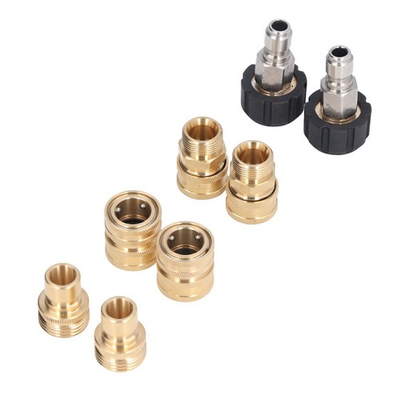 #ad Pressure Washer Adapter Set Water Pipe Quick Disconnect Kit Fittings Industrial $34.69
