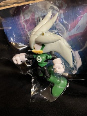 DC X Sonic The Hedgehog Power vs Speed 5” Silver as Green Lantern