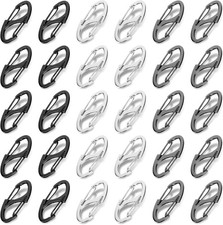 Zipper Clips Anti Theft 30 Pcs Multicolor New