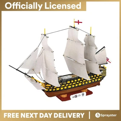 MOULD KING COBI-20096 HMS Victory Ship Battle of Trafalgar Building Brick Model 2517pcs