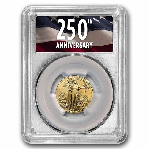 2026 1/4 oz American Gold Eagle MS-70 PCGS (FS, 250th Anniv)