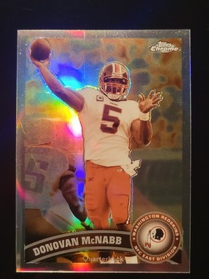 2011 Topps Chrome - Donovan McNabb #198 Sepia Refractor | 05/99 Jersey #