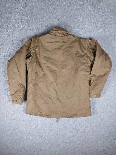 Wild Things Tactical Low Loft Jacket Men L Brown Pockets Long Sleeve Full Zipper image 2