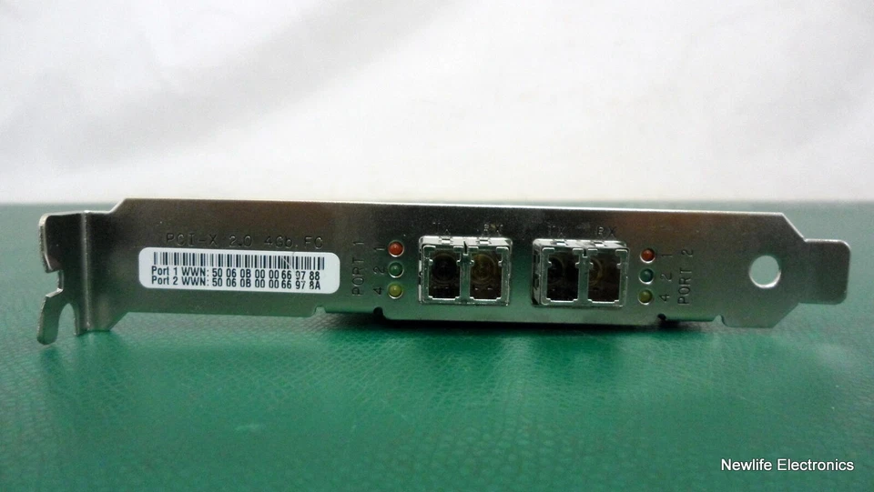 HP AB379-69001 4GB FC Dual-port Host Bus Adapter AB379-60001 AB379A - Image 2 of 4