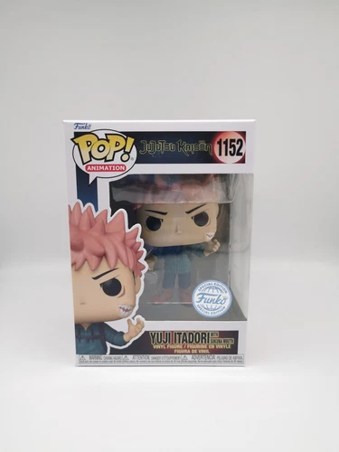 Funko Pop Yuji Itadori with Sukuna Mouth Jujutsu Kaisen 1152 Exclusive Vinyl New