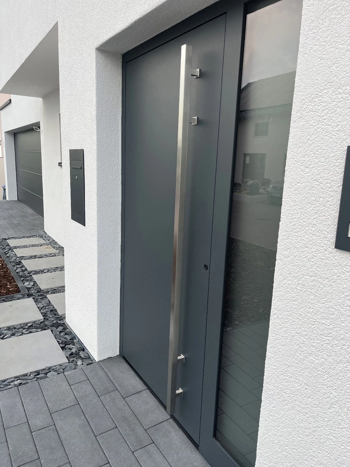 Kompotherm Türgriff Griffstange Edelstahl Haustür 24010 Edelstahl 180 cm - Bild 4 von 4