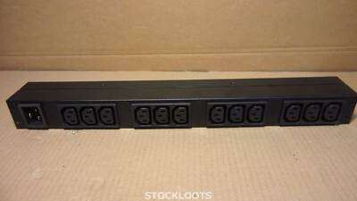 APC AP9565 Basic Rack PDU 16A - Basic Rack PDU, 1U, 16A, 208/230V, (12) C13 Out