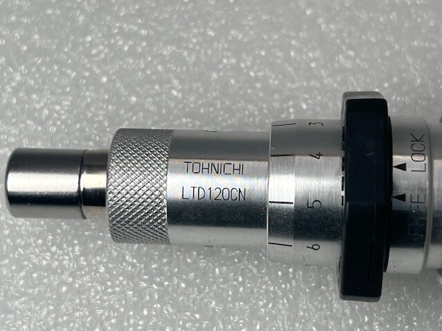 Tohnichi LTD120CN 20-120 cNm 1/4" Hex Adjustable Torque Driver New Surplus