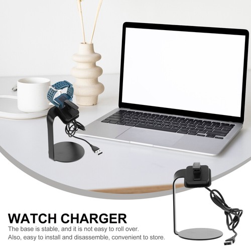 Watch Stand Charger Office Child with Marble Base C-shaped Single Display - Zdjęcie 8 z 12
