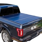 6.5Ft Frp Hard Tri-Fold Tonneau Cover Truck Bed for 2014-2021 Toyota Tundra