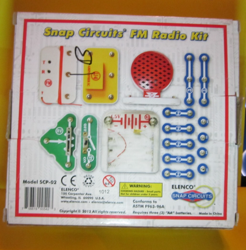 Snap Circuits - FM Radio Kit Electronics Discovery Kit NEU - Bild 8 von 10