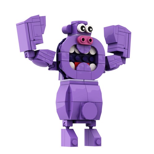 Garten of Banban Tall Victor Monster Building Blocks Model Building Toy Kid Gift - Picture 4 of 10