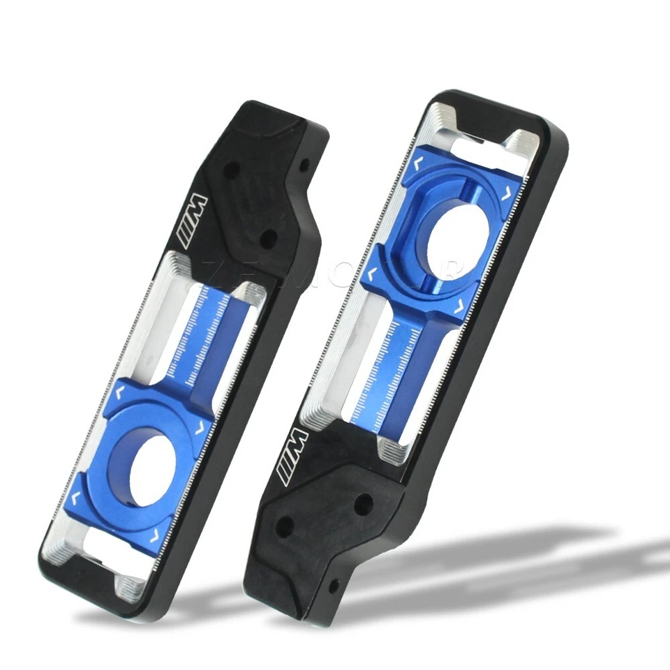 Blocos de eixo traseiro ajustadores tensor de corrente para BMW S1000R S1000XR S1000RR M1000R - Imagem 3 de 4