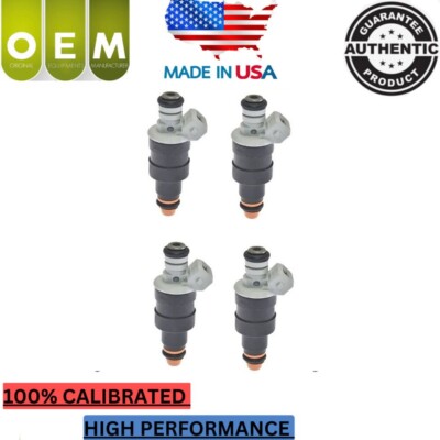 4x OEM Denso Fuel injectors Fits 1988-1990 Ford Tempo 2.3L #E59E-A2B