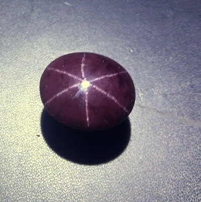 53 Carat 21.9x19x11 MM Natural Earth Mined 6-Ray Star Garnet Star Oval Cabochon