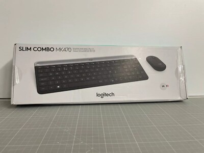 Logitech Slim Wireless Combo MK470 - Tastatur-und-Maus-Set AZERY FR_0.8_6