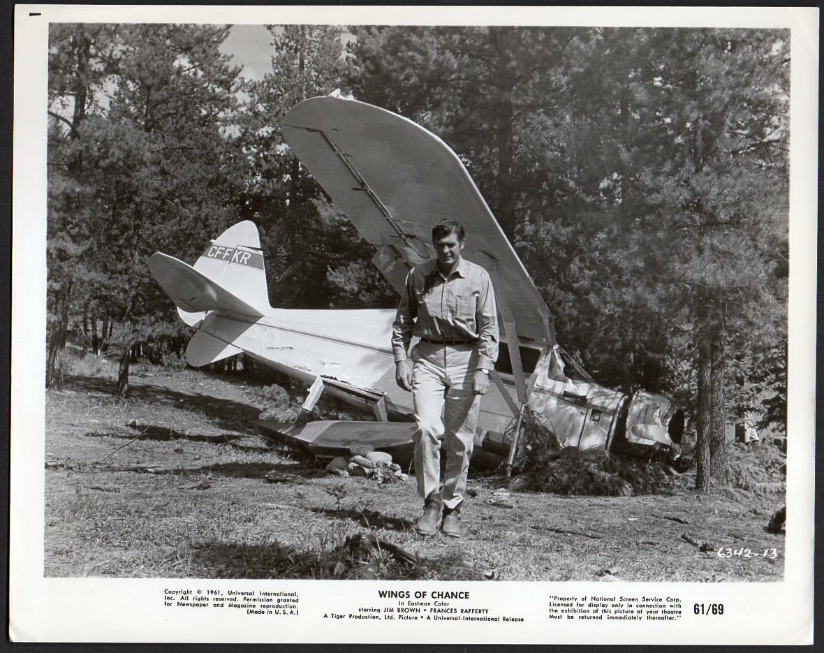 JAMES BROWN airplane bush pilot crash WINGS OF CHANCE Canada