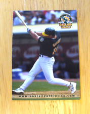 MLB - Oakland Athletics 2000 Pocket Schedule 