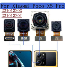 Rear View Front Camera For Xiaomi Poco X5 Pro 22101320G 22101320I Back Main Back