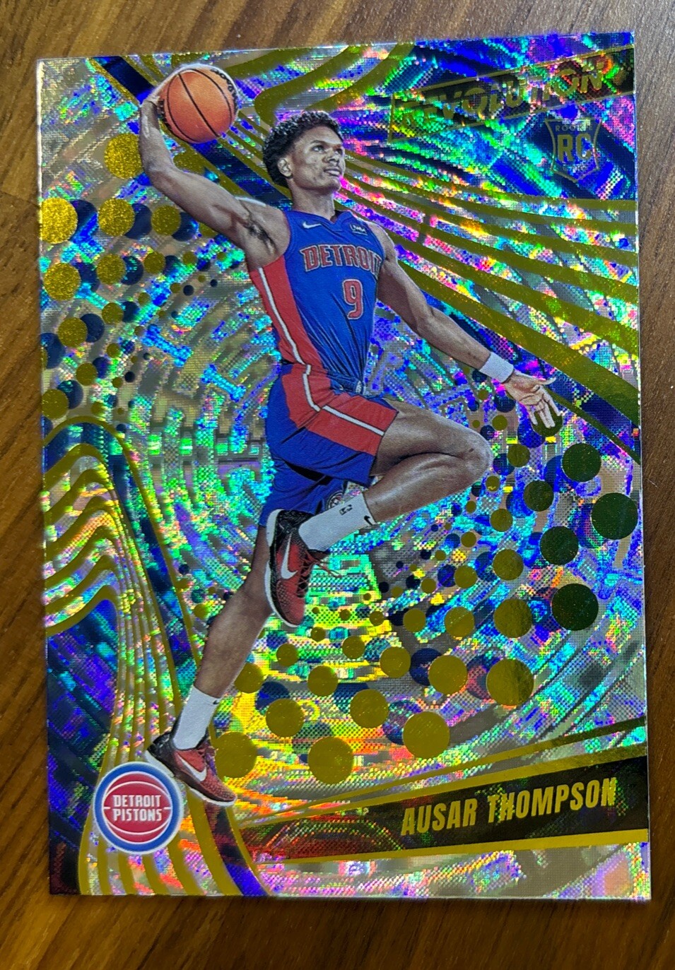Ausar Thompson 2023-24 Panini Revolution Fractal RC #117