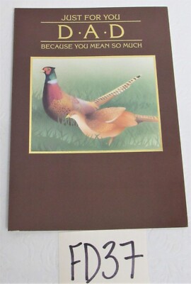 Father's Day Greeting Card Dad Tender Thoughts