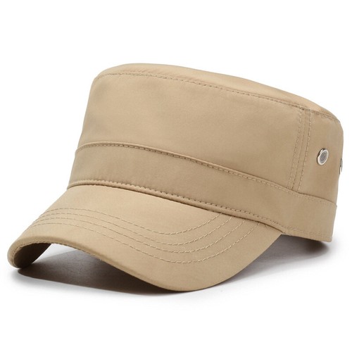 Women Baseball Cap Military-Style Trucker Flat Top Hat for Outdoor Sports Cap - Picture 14 of 14