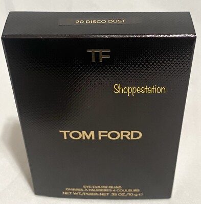 TOM FORD アイカラー パレット 20 DISCO DUST Tom Ford Eye Color Quad #20 Disco Dust, Review, Swatch, Comparison