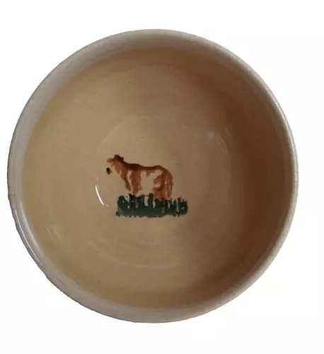 Nicholas Mosse 4 1/2" Cow Bowl Pottery Ireland