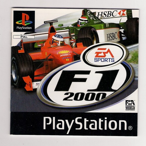 Playstation PS1 Spielanleitung Manual & Insert - F1 2000 - Deutsch (A13) - Picture 2 of 5