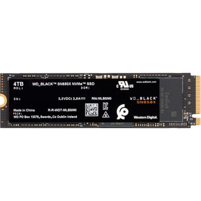 Western Digital Black SSD 4TB SN850 NVMe WDS400T2X0E SSD Festplatte