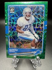 2020 Panini Donruss Optic Quintez Cephus RC Rookie Green Velocity Prizm #130