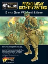 FRENCH ARMY INFANTRY SECTION - BOLT ACTION - WARLORD GAMES - 402215501