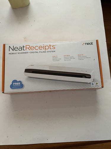 Neat NR-030108 Sheetfed Portable Scanner Receipt Documents Case Scanner w/ Box - Bild 2 von 3