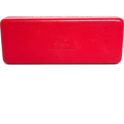 Carolina Herrera Red Clamshell Eyeglasses Hard Case | eBay display picture 2