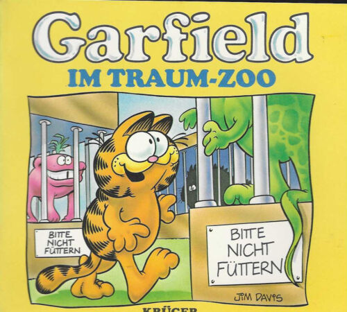 Garfield Mini-Geschichten: Garfield im Traum-Zoo / Krüger Verlag 1985 - Bild 1 von 1