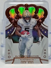 2020 Panini Chronicles Draft Picks Crown Royale Ke'Shawn Vaughn #65 Rookie RC